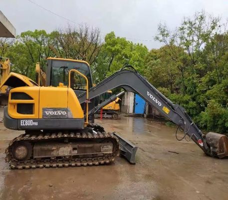 Máy đào VOLVO EC80D cũ với giá thấp và thiết kế ban đầu chất lượng tốt