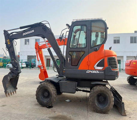 Máy đào thủy lực Doosan cũ Máy đào trước sở hữu 7530mm bán kính