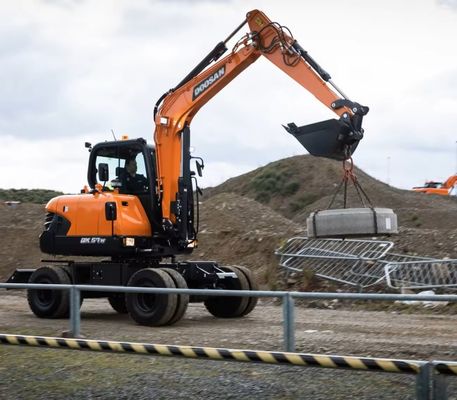 1m3 Bucket Doosan Excavator sử dụng Hydraulic Excavator tay thứ hai 110kw