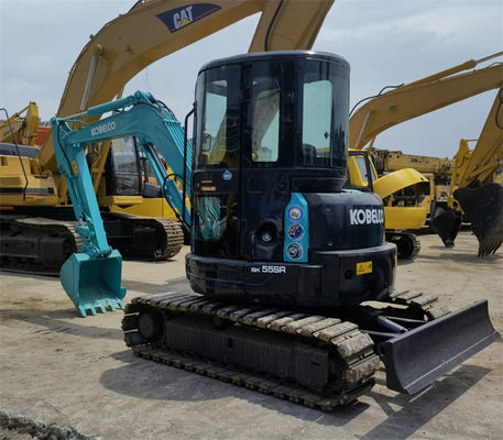 Máy đào Kobelco cũ năm 2020 5260kg SK55SR với mô hình động cơYanmar 4TNV88