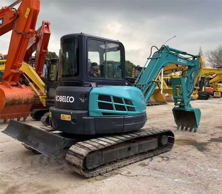 2020 Năm 5260kg Máy đào Kobelco cũ SK55SR với mô hình động cơYanmar 4TNV88