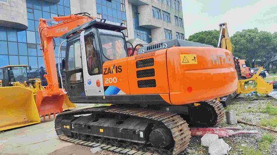 Tình trạng tốt 19400KG Cam Máy đào Hitachi cũ Zx200 với động cơ ISUZU AA-6BGIT