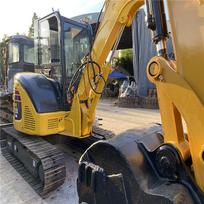 Nhà máy làm ra nguyên bản Komatsu PC55 Excavator 5 tấn nhỏ sử dụng Komatsu Digger