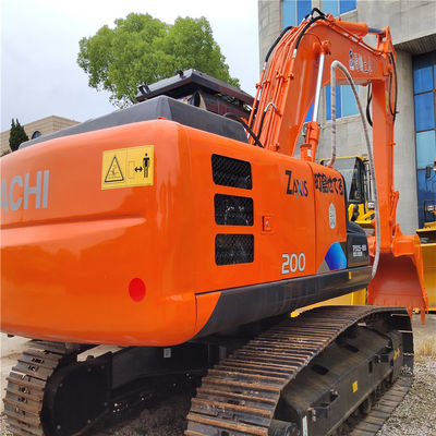 20 tấn Máy nặng sử dụng Hitachi Zx200 Excavator với giờ làm việc thấp