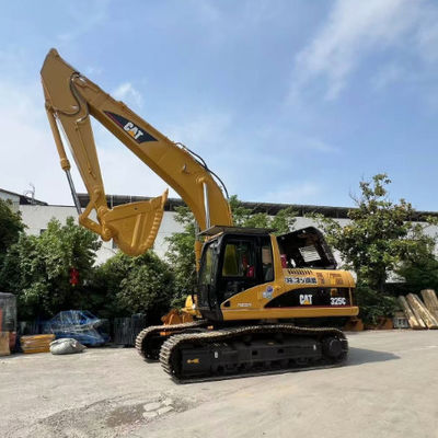 Sử dụng CAT 325C máy đào thủy lực Crawler Caterpillar cho các dự án xây dựng