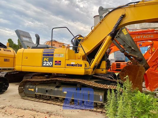 Máy xúc Komatsu PC220 22 TẤN đã qua sử dụng, Máy xây dựng 22 tấn với các bộ phận cốt lõi Động cơ và Hộp số