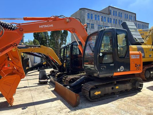 Máy xúc đào bánh xích Hitachi ZX70 Hitachi Zaxis 70 đã qua sử dụng mini 7 tấn chất lượng cao, nguyên bản từ Nhật Bản