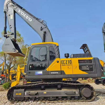 Hàng mới về 90% Mới VOLVO Chính hãng Máy xúc EC210 Máy xúc thủy lực đã qua sử dụng Máy đào hiệu suất cao