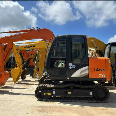 Máy xúc đã qua sử dụng HITACHI ZX70 chất lượng cao, nguyên bản từ Nhật Bản, hiệu quả về chi phí, số giờ hoạt động thấp