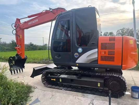 Máy xúc Hitachi ZX70 đã qua sử dụng, loại 7 tấn, thời gian vận hành ngắn, hiệu suất ổn định