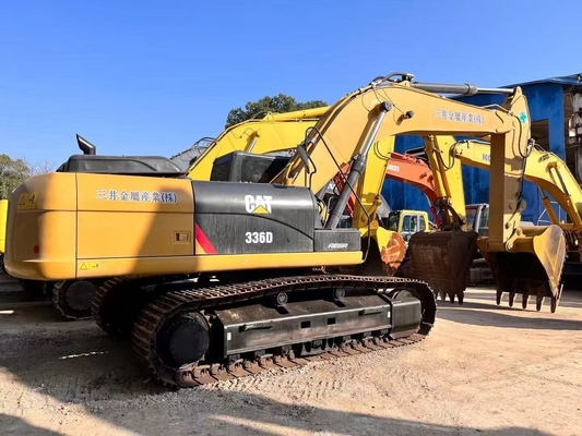 Máy đào thủy lực sử dụng CAT336D 36 tấn với bộ ngắt để di chuyển đất Thiết bị di chuyển đất 336 336D 336D2 330D 330D2