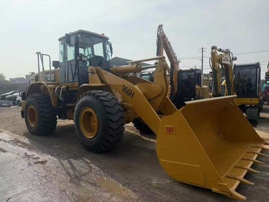 Xe xúc lật Caterpillar 966H đã qua sử dụng, mới 90% (Hàng Nhật Bản chính hãng), tải trọng định mức 6 tấn, chất lượng cao, máy móc công trình đào đất.