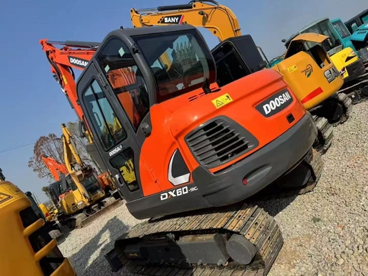 Máy xúc đào mini Doosan Dx60 đã qua sử dụng năm 2023, Doosan Dx60-9 Dh60 Dx55 Dx60-7 Dx80 Dx75 Doosan đã qua sử dụng 55 60 75 80 để bán