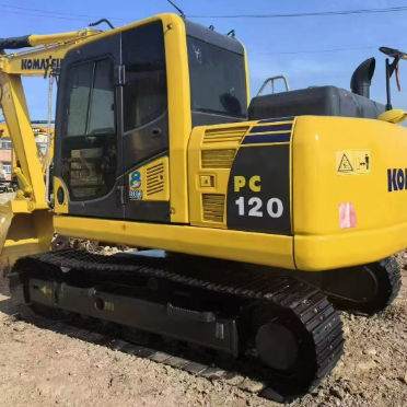 Komatsu PC120 Excavator 12Ton Mini Digger Hydraulic Crawler sử dụng trang trại xây dựng