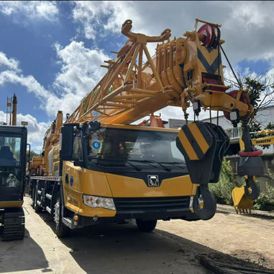 Hydraulic Telescopic Boom Được sử dụng xe tải di động cần cẩu để bán Nhà máy được phép Giá tốt 25 tấn xe tải 48,5m Độ cao nâng