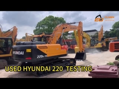 Hàn Quốc Heavy Duty 20 Ton Hyundai 220 Excavator Giá tốt R220LC-9S Hyundai Crawler Excavator cũ