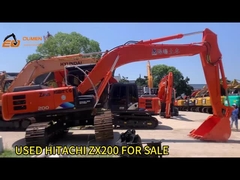 20 tấn Máy nặng sử dụng Hitachi Zx200 Excavator với giờ làm việc thấp