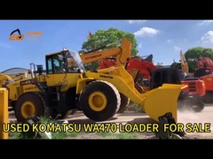 Nhật Bản Thương hiệu nổi tiếng Komatsu Tốt sử dụng Komatsu Loader bánh xe Komatsu Wa 470 Loader sử dụng