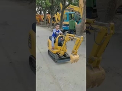Komatsu PC01 Micro Crawler Excavator được sử dụng để đào các tòa nhà trang trại nhỏ trong tình trạng tuyệt vời (9