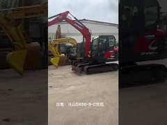 Máy xúc mini Doosan Dx60 đã qua sử dụng năm 2023 Doosan Dx60-9 Dh60 Dx55 Dx60-7 Dx80 Dx75 Doosan 5 đã qua sử dụng